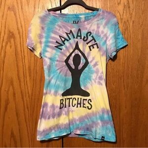 🙏🏻 Namaste Tiedye T-Shirt 🙏🏻